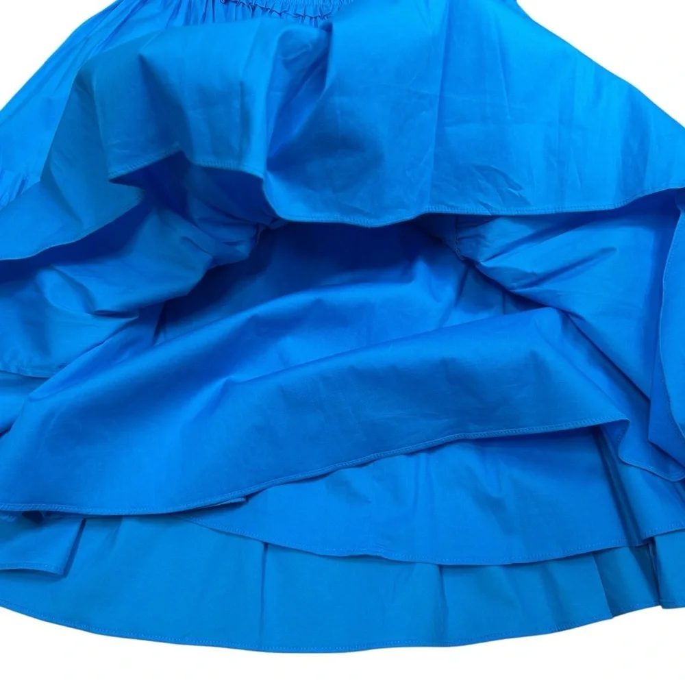 Lilly Pulitzer Tiered Elina Dress 2 Blue Ruffles Dainty Resort Cruise
